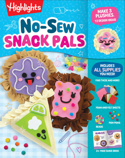 No-Sew Snack Pals