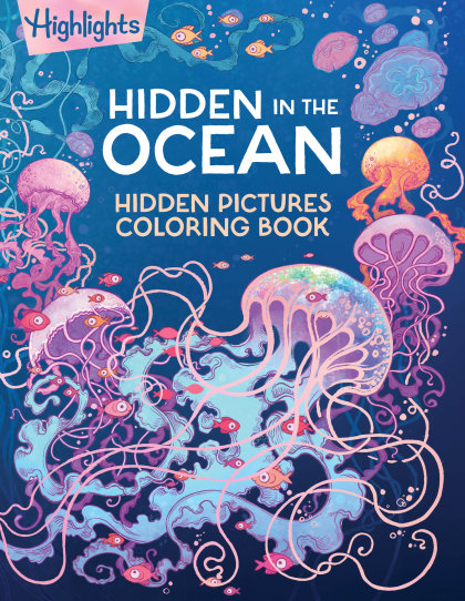Hidden in the Ocean: Hidden Pictures Coloring Book