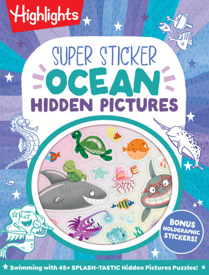 Super Sticker Ocean Hidden Pictures