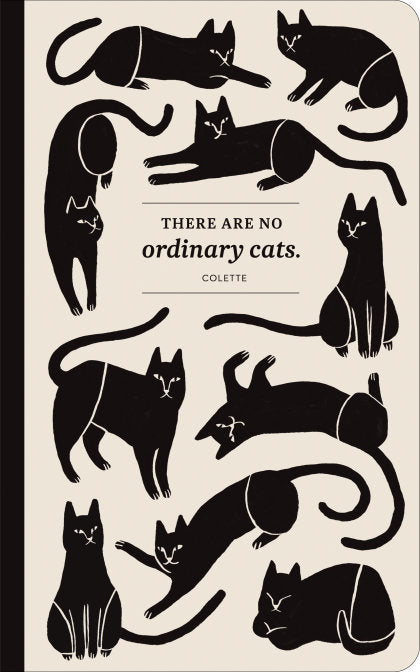 Write Now Journal: "There are no ordinary cats." -Colette