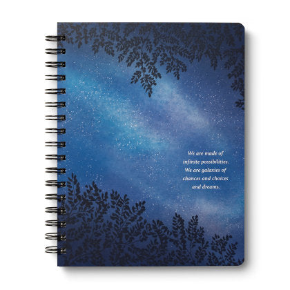 Spiral Notebook: We Are Made of Infinite Possibilities