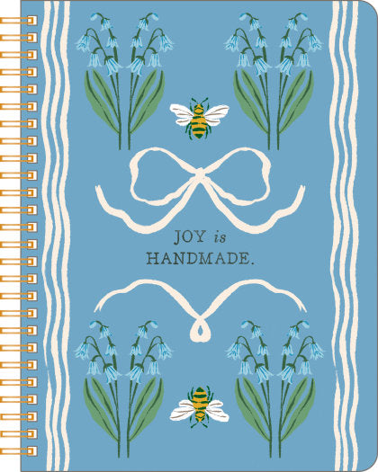 Spiral Notebook: Joy Is Handmade.