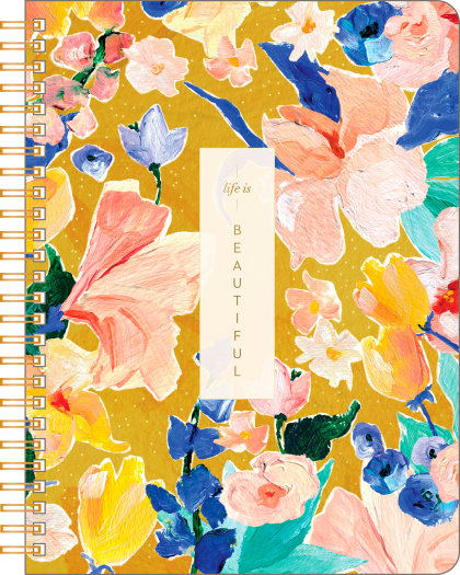Spiral Notebook: Life Is Beautiful