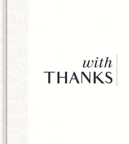 With Thanks