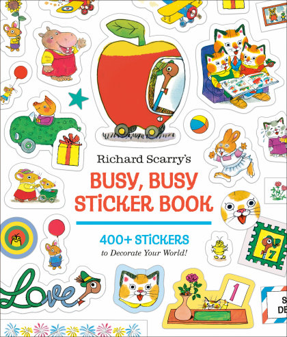Richard Scarry's Busy, Busy Sticker Book