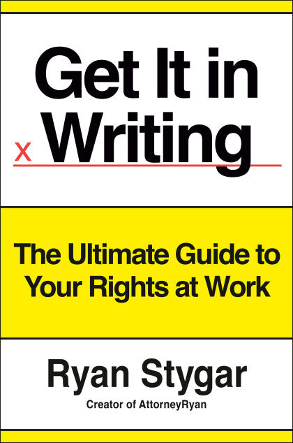Get It in Writing