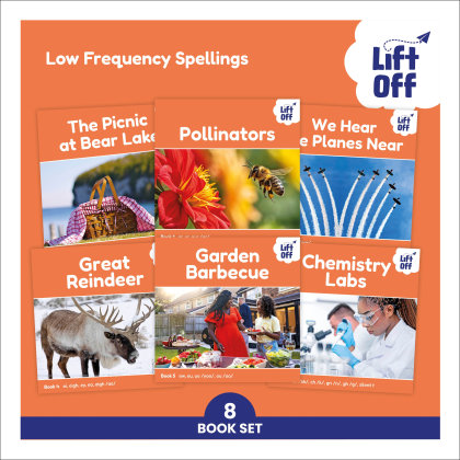 Phonic Books Lift Off Readers Low Frequency Spellings