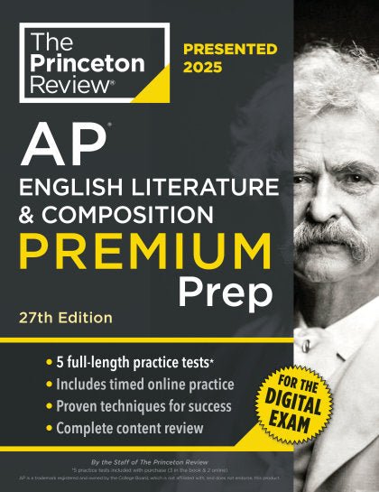 Princeton Review AP English Literature & Composition Premium Prep, 27th Edition