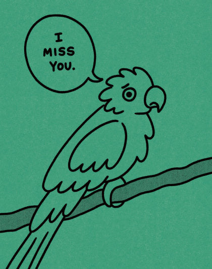 Humor Us Greeting Cards: Get Well - I Miss You (Pack of 6)
