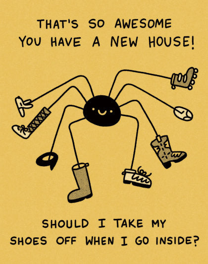 Humor Us Greeting Cards: New Home - That's So Awesome You Have a New House (Pack of 6)
