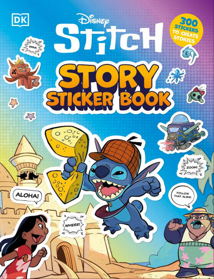 Disney Stitch Story Sticker Book