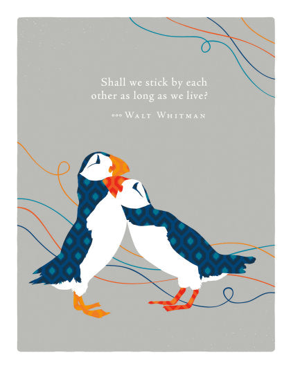 Positively Green Greeting Cards: Anniversary - Shall we stick by each other as long (Pack of 6)