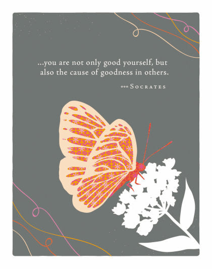 Positively Green Greeting Cards: Mother's Day - You are not only good yourself (Pack of 6)