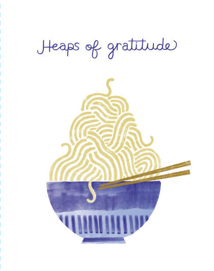 Love Muchly Greeting Cards: Thank You - Heaps of gratitude (Pack of 6)