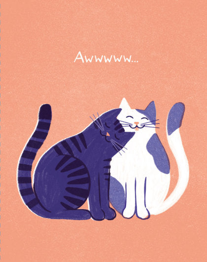 Love Muchly Greeting Cards: Thank You - Awwwwwww (Pack of 6)