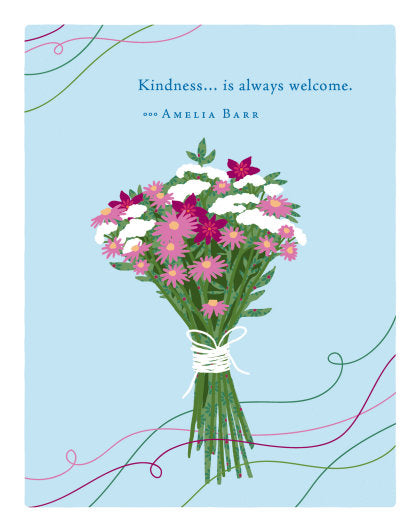 Positively Green Greeting Cards: Thank You - Kindness...is always welcome (Pack of 6)