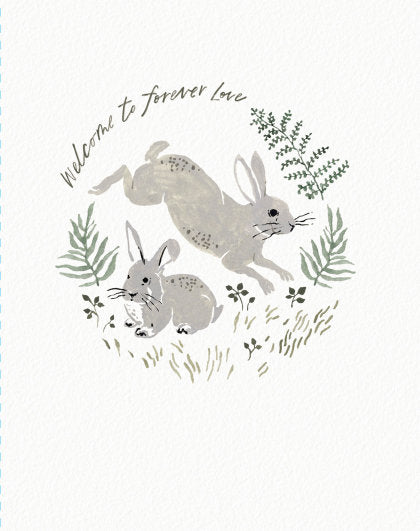 Love Muchly Greeting Cards: Baby - Welcome to forever love (Pack of 6)