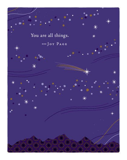 Positively Green Greeting Cards: Birthday - You are all things (Pack of 6)