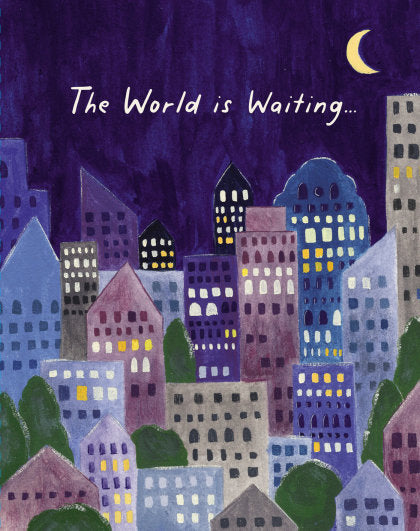 Love Muchly Greeting Cards: Graduation - The world is waiting… (Pack of 6)