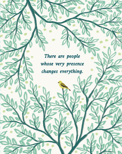 Love Muchly Greeting Cards: Sympathy - There are people whose very presence (Pack of 6)