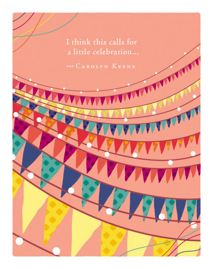 Positively Green Greeting Cards: Birthday - I think this calls for a little celebrat (Pack of 6)