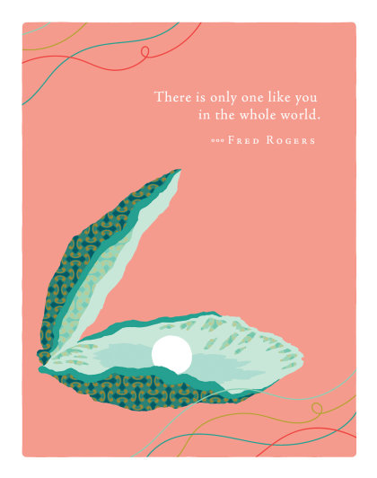 Positively Green Greeting Cards: Friendship - There is only one like you in the whole (Pack of 6)