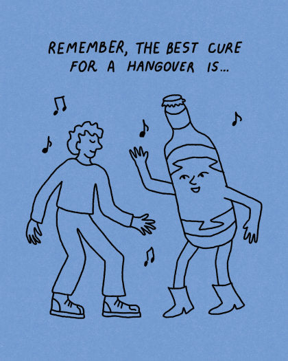 Humor Us Greeting Cards: Birthday - Remember, the best cure for (Pack of 6)