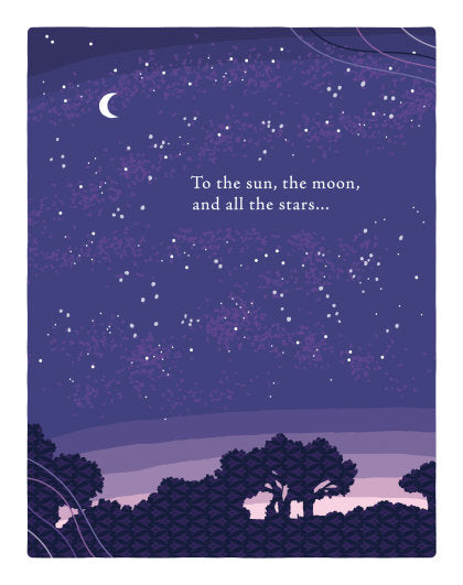 Positively Green Greeting Cards: Mother's Day - To the Sun, the Moon, the Stars and Back (Pack of 6)