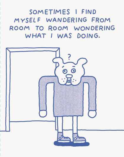 Humor Us Greeting Cards: Just for Laughs - Sometimes I Find Myself Wandering from Room to Room, Wondering What I Was Doing (Pack of 6)