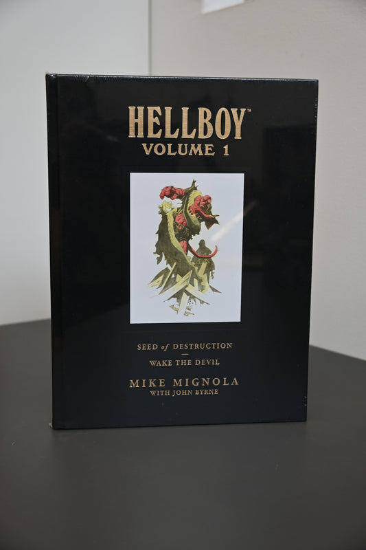 Hellboy Library Volume 1: Seed of Destruction and Wake the Devil (DENTED)