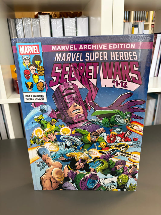 MARVEL ARCHIVE EDITION: MARVEL SUPER HEROES SECRET WARS GALLERY EDITION (DENTED)