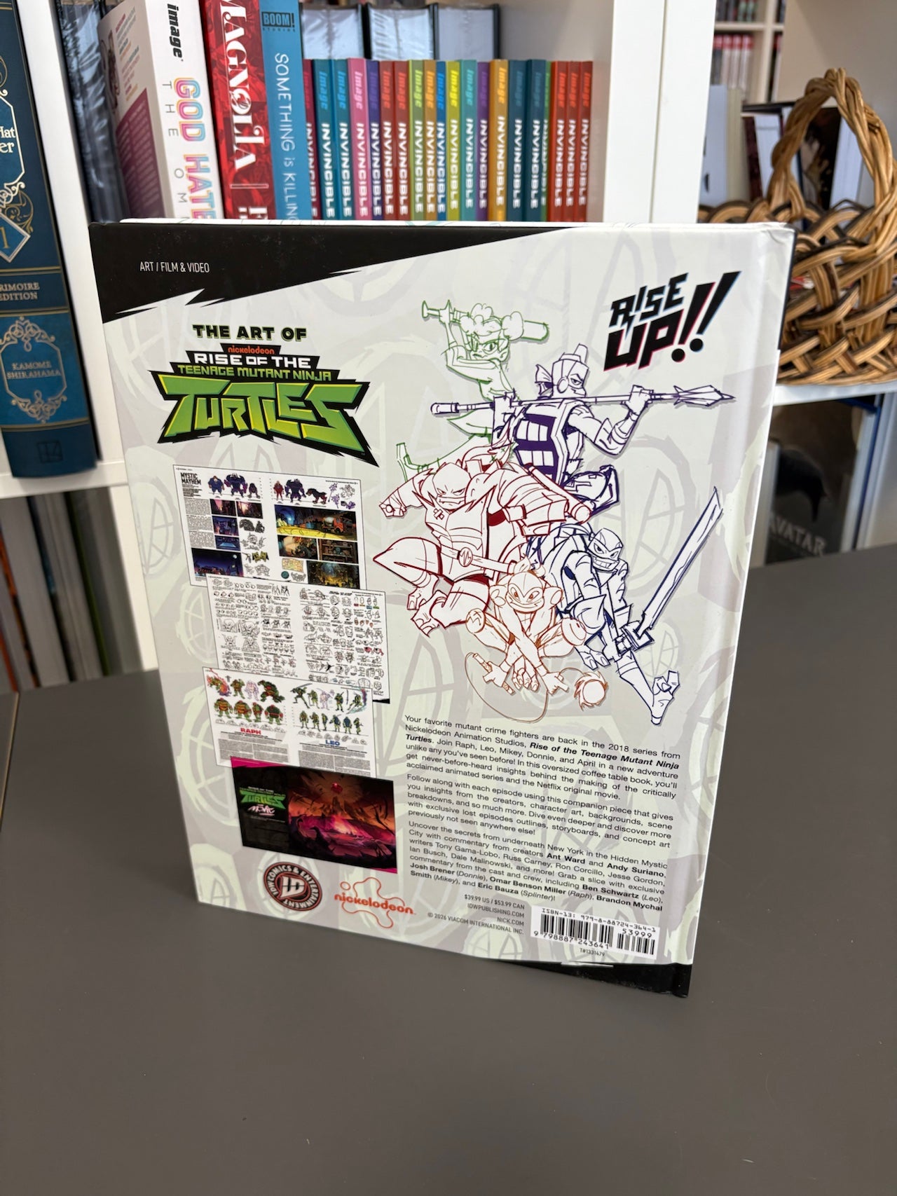 The Art of Rise of The Teenage Mutant Ninja Turtles (DENTED)