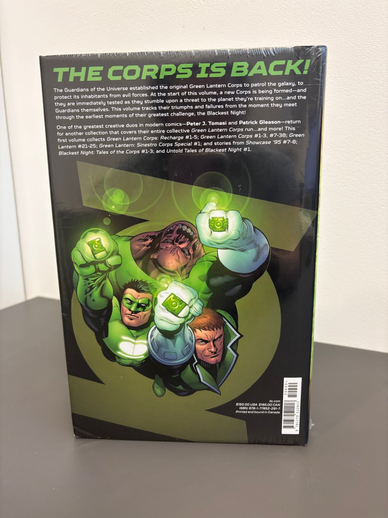 Green Lantern Corp Omnibus by Peter J. Tomasi and Patrick Gleason (DENTED)