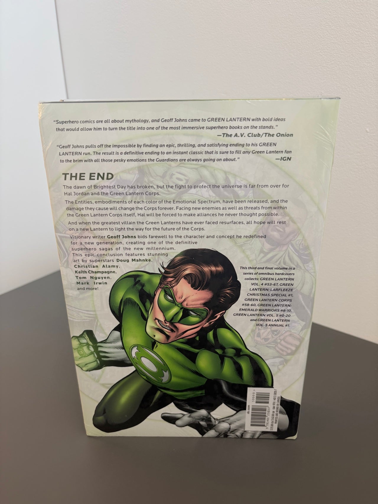 Green Lantern by Geoff Johns Omnibus Vol. 3 (DENTED)