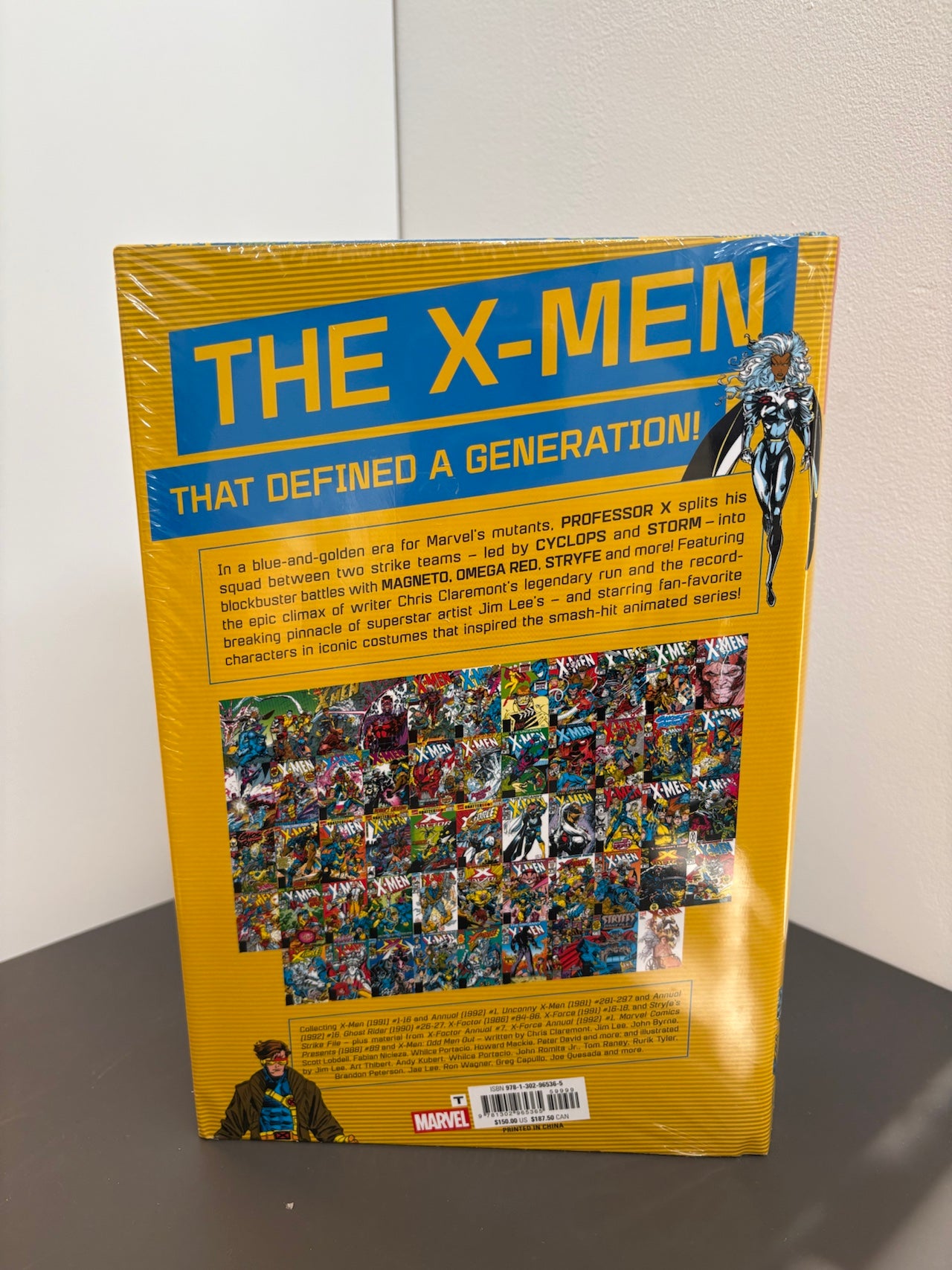 X-MEN: BLUE & GOLD - MUTANT GENESIS OMNIBUS (DENTED)