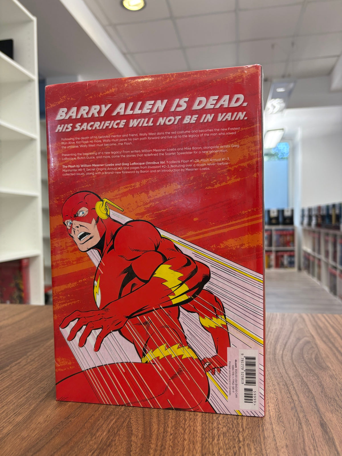 The Flash by William Messner-Loebs and Greg LaRocque Omnibus Vol. 1 (DENTED)